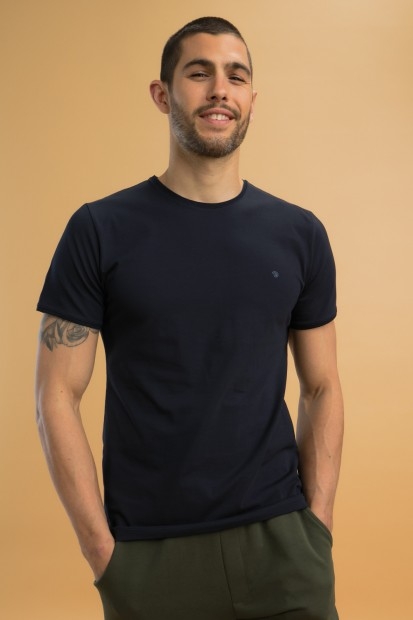T-shirt basique en coton stretch TWIST