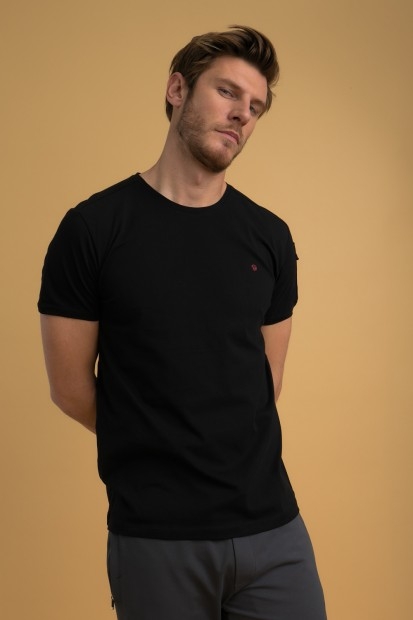 T-shirt manches courtes avec poche zippée TIRAN