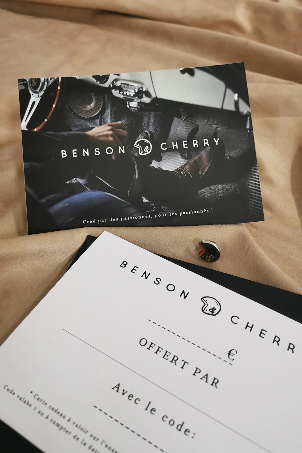 Carte cadeau Benson and Cherry MONTANT 50