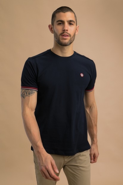 T-shirt Sport Chic en pur coton Teiger