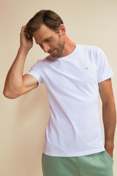T-shirt en coton stretch TWIST