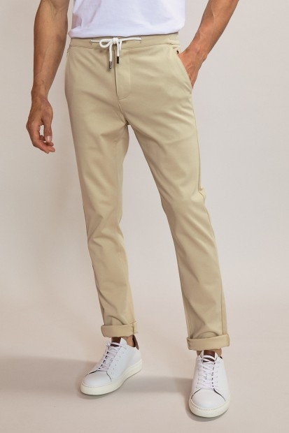 pantalon de ville pour homme coloris beige